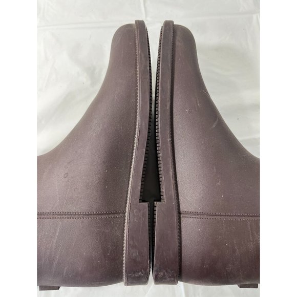 Authentic Gucci Vintage GG Monogram Rain Boots Brown Size 6 - Picture 11 of 16